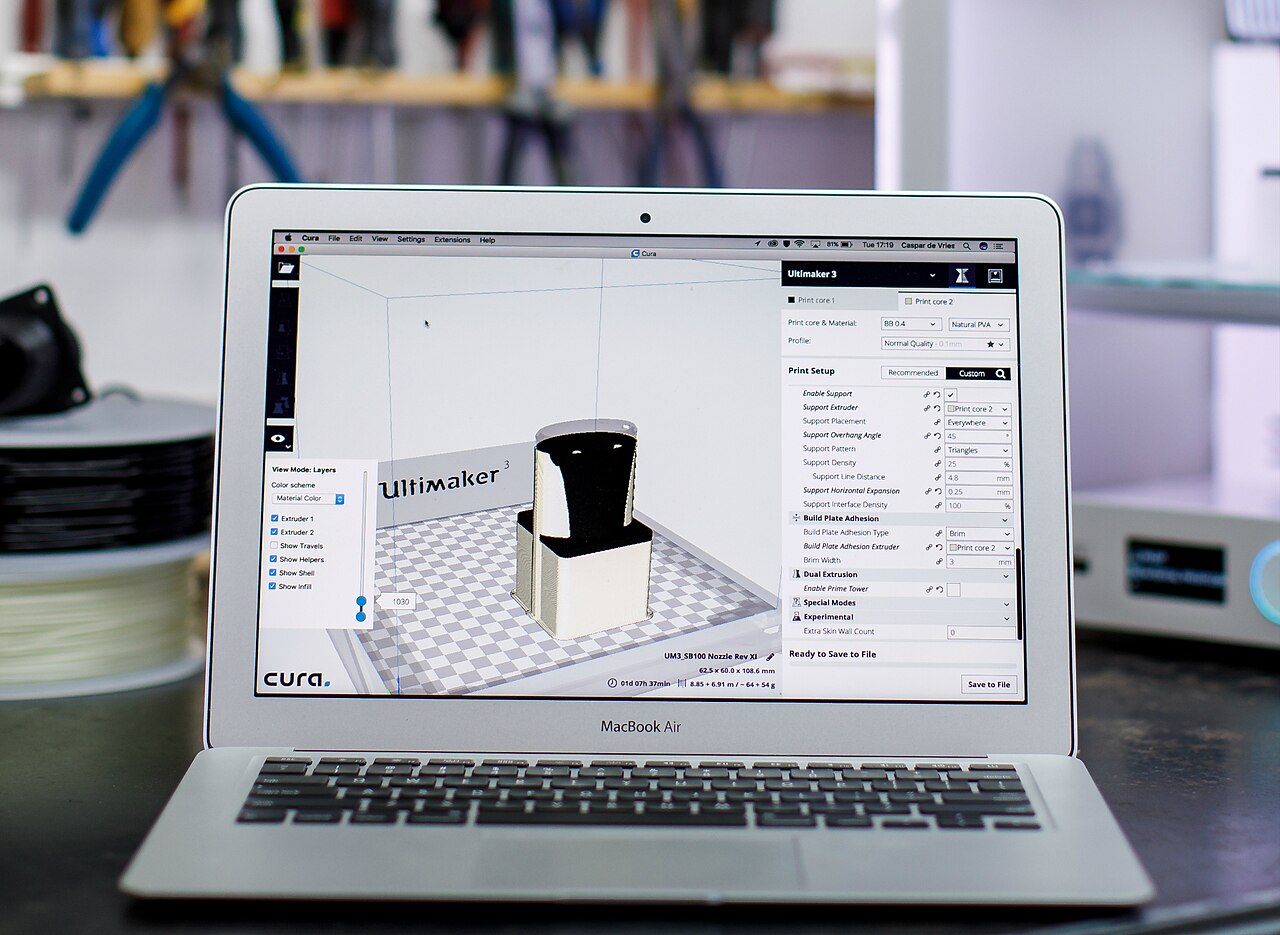 Cura 5.14 Beta Brings Paint-On Support, Tabbed Settings and a Windows-on-ARM Build
