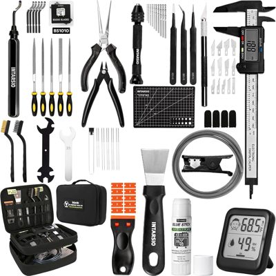 76-Piece 3D Printer Tool Kit